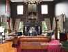 black, living room, lounge, resene black magic, castle