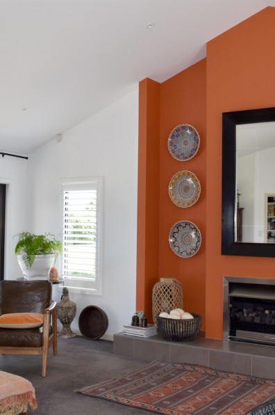 Jo and Mike’s family home is a haven of earthy tones