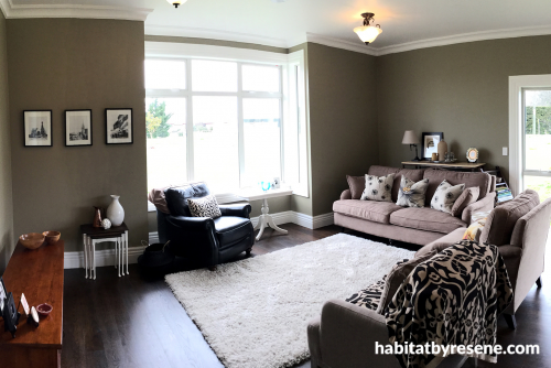 living room, olive, green, lounge