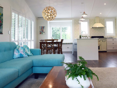 Ben and Kate bring harmony to their Californian-style bungalow