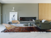 feature wall, grey, accent colour