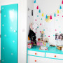 bedroom, kids bedroom, childrens bedroom, girls bedroom, turquoise bedroom, blue bedroom