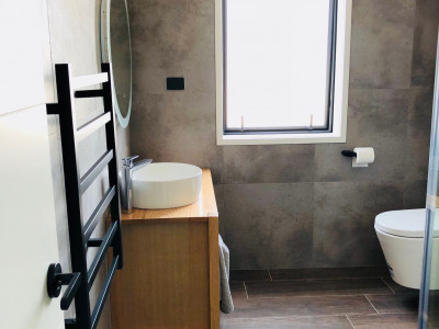 Maggie and Hugh put a retro twist on a Scandi-inspired interior