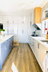 Maggie and Hugh put a retro twist on a Scandi-inspired interior