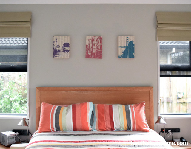 bedroom, master bedroom, grey bedroom, resene ash, neutral bedroom, grey wall