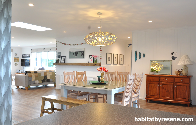 living room, white, dining room, paint ideas