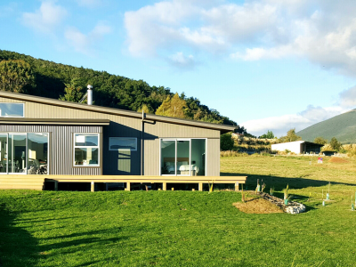 Erin and Jaron’s cleverly recycled alpine retreat