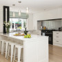 kitchen, white kitchen, modern kitchen, white paint, Resene Alabaster