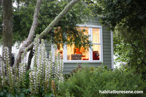 green, exterior, french country