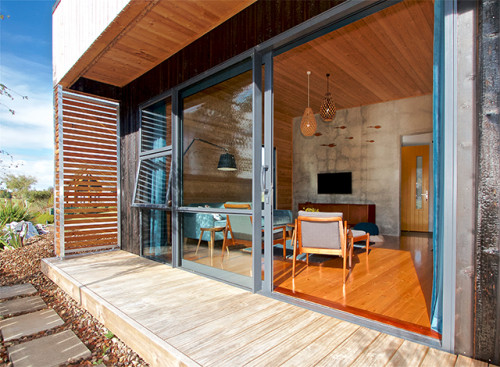 new zealand bach, new zealand cabin, minimalist cabin, modern cabin, contemporary cabin