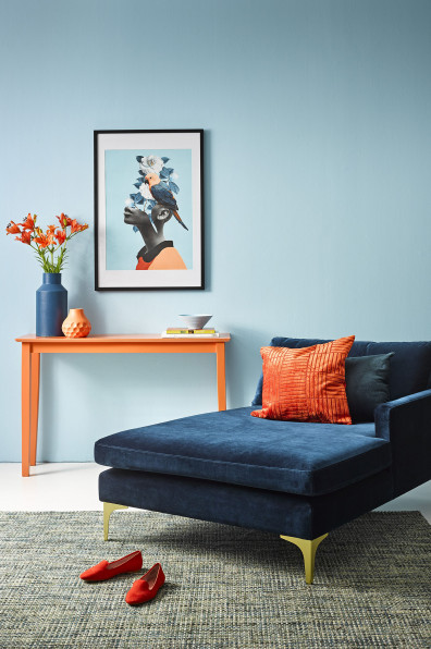 On trend: moody blues On trend: moody blues