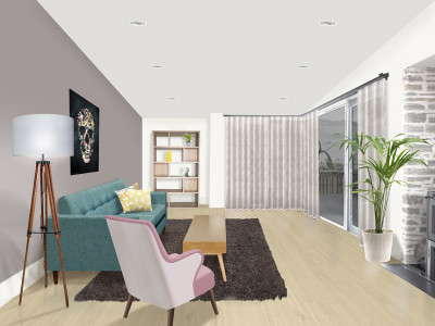 1 living room, 3 looks 1 living room, 3 looks
