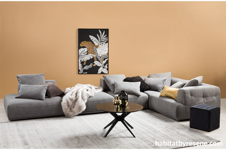 neutrals, beige, grey, living room, neutral living room inspiration, Resene 