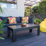outdoor living, outdoor entertaining, outdoor furniture, outdoor bean bag, deck 