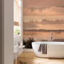 relaxing bathroom, bathroom inspiration, neutral bathroom, freestanding bath, Resene