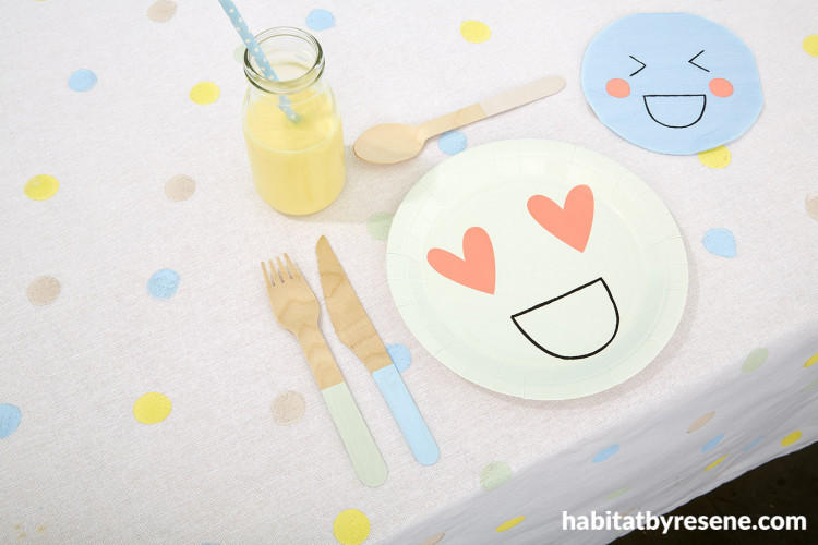 kids party ideas, childrens party, kids diy, birthday diy ideas, diy confetti table cloth, pastels