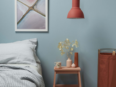 On trend: Peach to pomegranate