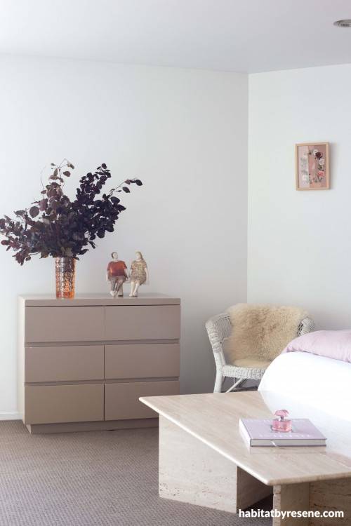 bedroom, master bedroom, white bedroom, lilac bedroom, neutral bedroom, dreamy bedroom