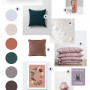 resene dreamtime, room palette, interior inspiration, kate alexander, lilac bedroom 
