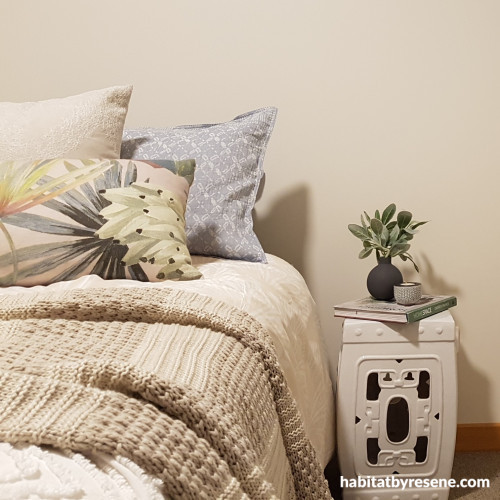 bedroom inspiration, bedroom ideas, bedroom design, neutral bedroom, bedroom decor, resene