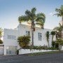 white, exterior, art deco