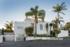 white, exterior, art deco