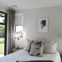 bedroom, spare bedroom, white bedroom, neutral bedroom, resene white pointer, sunny bedroom 