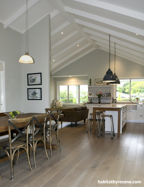 kitchen, green, neutrals, interior ideas, paint ideas