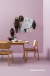 dining room, citta design, study, pink dining room, picasso inspired 