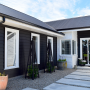 exterior, black, neutrals, block colour