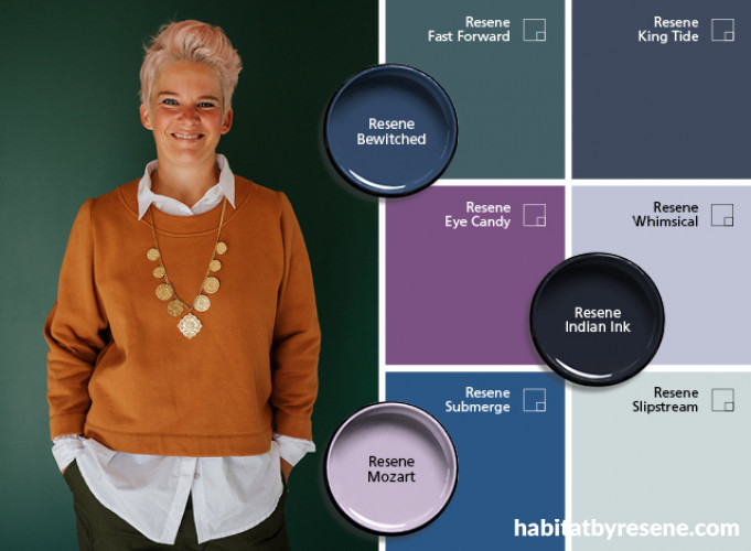 stylist, Resene The Range fashion fandeck 20, colour trends, green, blue, kate alexander