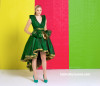 Resene fashion, Resene paint, fashion colours, Resene kaitoke, green dress