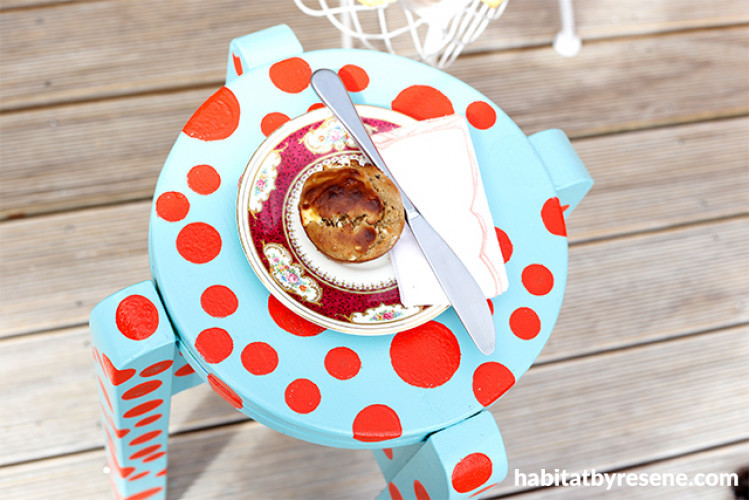 paint ideas, decorating ideas, new zealand homes, new zealand houses, red polkadots