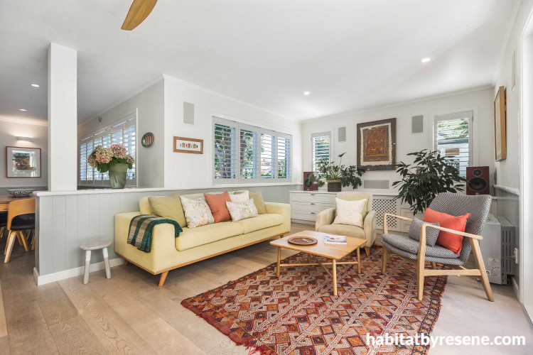 lounge, living room, neutral living room, neutral lounge, resene duck egg blue, resene pearl lusta