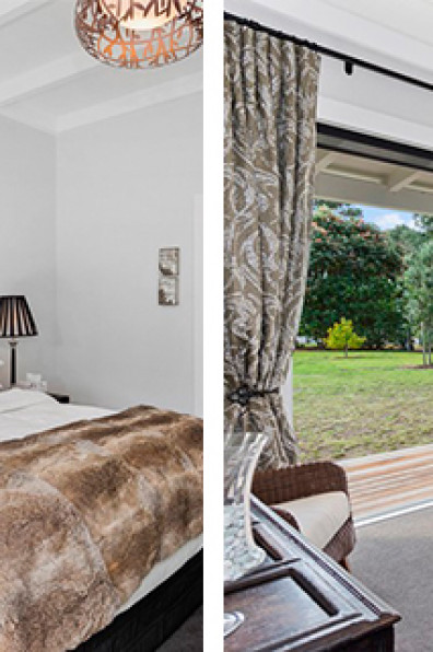 A classically-styled Matarangi bach makes the most of open-plan living A classically-styled Matarangi bach makes the most of open-plan living