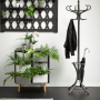 black and white interior ideas, black and white interior inspiration, entryway ideas, interior trend