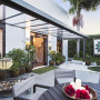 garden, exterior, white