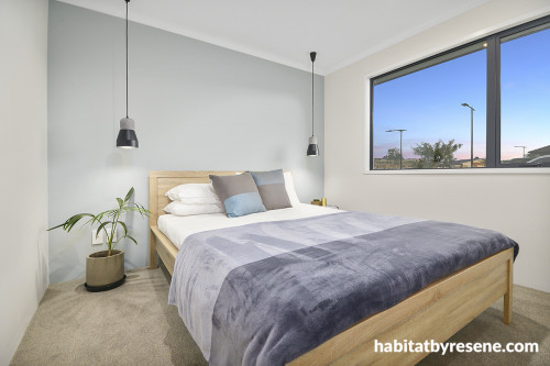 grey and green, grey green, green bedrooms, grey bedrooms, green feature wall, green feature walls