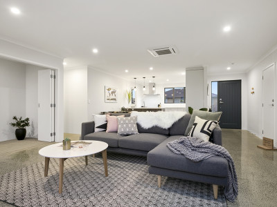 Jen's serene, Scandi-style design