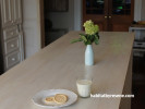 whitewash tabletop, diy ideas, timber, whitewash finish