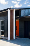 Daringly dark house exteriors
