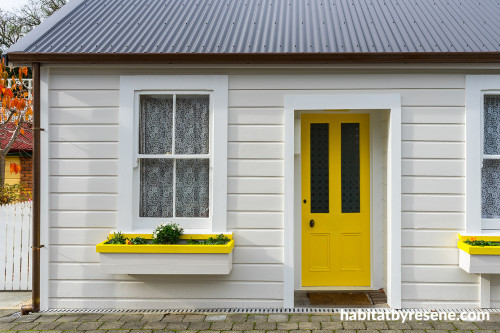 paint ideas, paint trends,yellow, front door