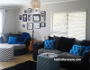 coastal cottage, modern cottage, living room, lounge, living area, neutrals, blue