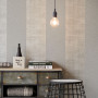 wallpaper trends, industrial interiors