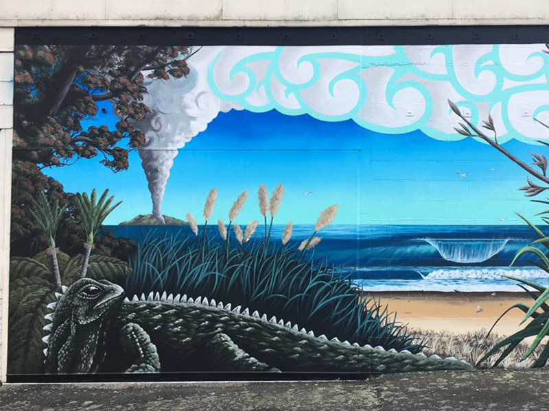 Celebrating New Zealand's mural town Habitat by Resene