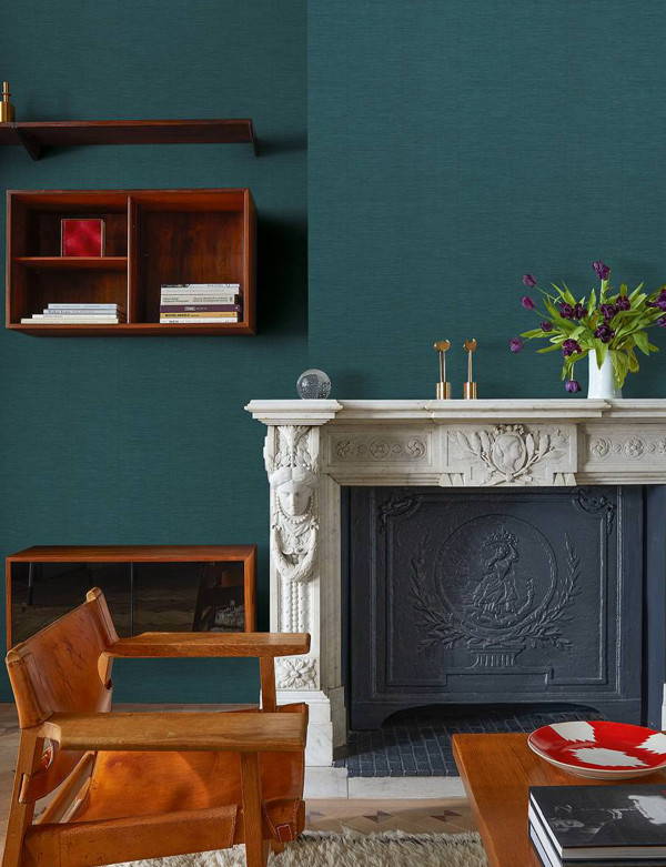 These six sea green wallpaper designs will wash your home in