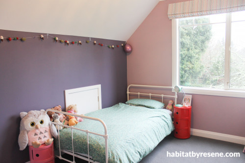 Kids Bedroom, Pink and Purple, Resene Paint, Resene Chapta and Verse