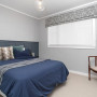 blue bedroom panelling