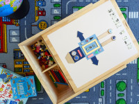 Bring this clever DIY toy box idea home