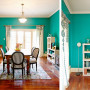 dining room inspiration, dining room ideas, green dining room, colourful dining, Resene